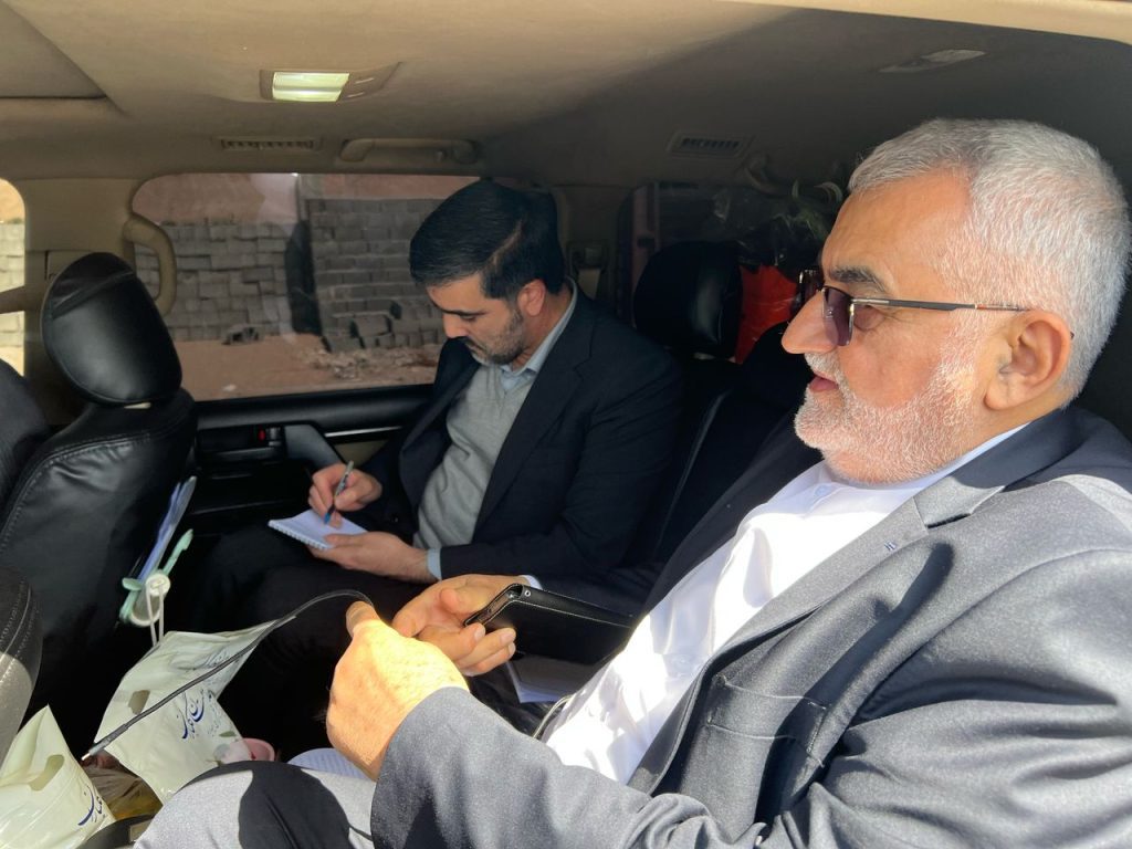 14031203 AkbariS Latifi 01 سفر معاون محترم وزیر راه و شهرسازی همراه با علاءالدین بروجردی به لارستان بزرگ | روز اول سفر معاون محترم وزیر راه و شهرسازی همراه با علاءالدین بروجردی به لارستان بزرگ | روز اول