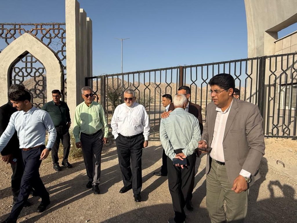 14040312 Khonj Start 01 بازدید میدانی علاءالدین بروجردی از شهرستان خنج بازدید میدانی علاءالدین بروجردی از شهرستان خنج