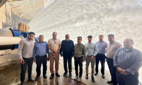 بازدید علاءالدین بروجردی از سد سلمان فارسی