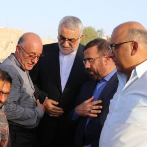 مراسم تشییع و خاکسپاری حاج قنبر سلطانی در گراش برگزار شد