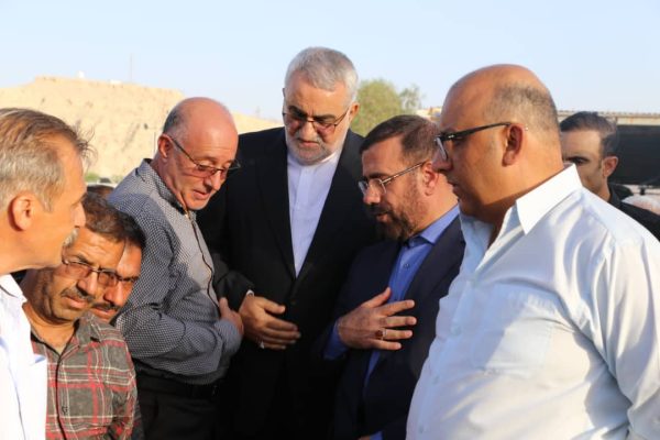 مراسم تشییع و خاکسپاری حاج قنبر سلطانی در گراش برگزار شد