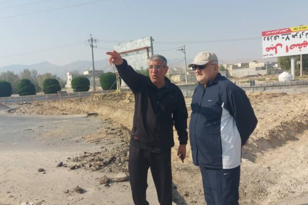 بازدید میدانی علاءالدین بروجردی از پروژههای عمرانی شهرداری لار