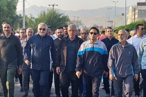 همایش بزرگ پیادهروی خانوادگی لار با حضور بروجردی برگزار شد