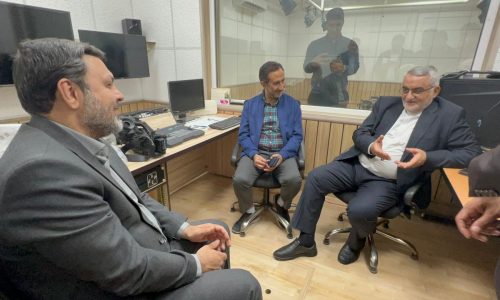 بازدید دکتر رئوف مدیرکل صداوسیمای فارس و علاءالدین بروجردی از ساختمان واحد مرکزی خبر جنوب فارس