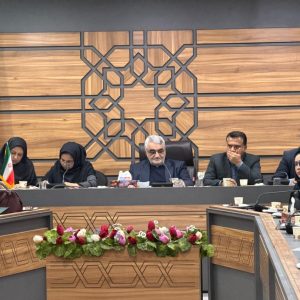 هم‌اندیشی علاءالدین بروجردی با بانوان فرهیخته‌ی لارستانی به مناسبت روز بزرگداشت مقام زن و تکریم مادر